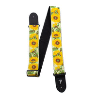 Thumbnail for SUNFLOWER GARDEN JACQUARD GUITAR STRAP