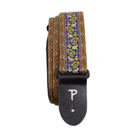 Thumbnail for FLORAL PAISLEY JACQUARD GUITAR STRAP