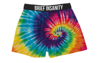 Thumbnail for BRIEF INSANITY Rainbow Tie-Dye Boxer Shorts