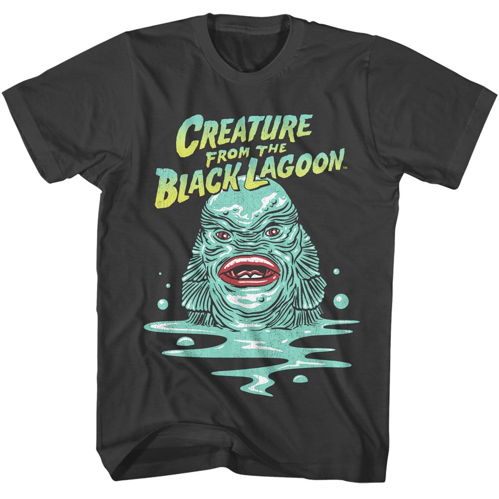 UNIVERSAL MONSTERS-UNIVERSAL MONSTERS CREATURE-SMOKE ADULT S/S TSHIRT