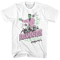 Thumbnail for UNIVERSAL MONSTERS-UNIVERSAL MONSTERS IT COMES TO LIFE-WHITE ADULT S/S TSHIRT