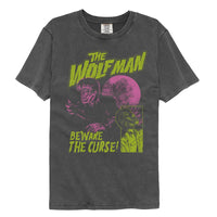 Thumbnail for UNIVERSAL MONSTERS-UNIVERSAL MONSTERS BEWARE THE CURSE-PEPPER COMFORT COLOR ADULT S/S TSHIRT