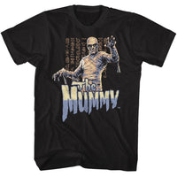 Thumbnail for UNIVERSAL MONSTERS-UNIVERSAL MONSTERS THE MUMMY-BLACK ADULT S/S TSHIRT
