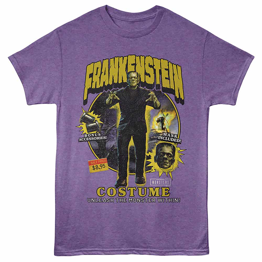Universal Monsters Frankenstein Costume Adult T-Shirt