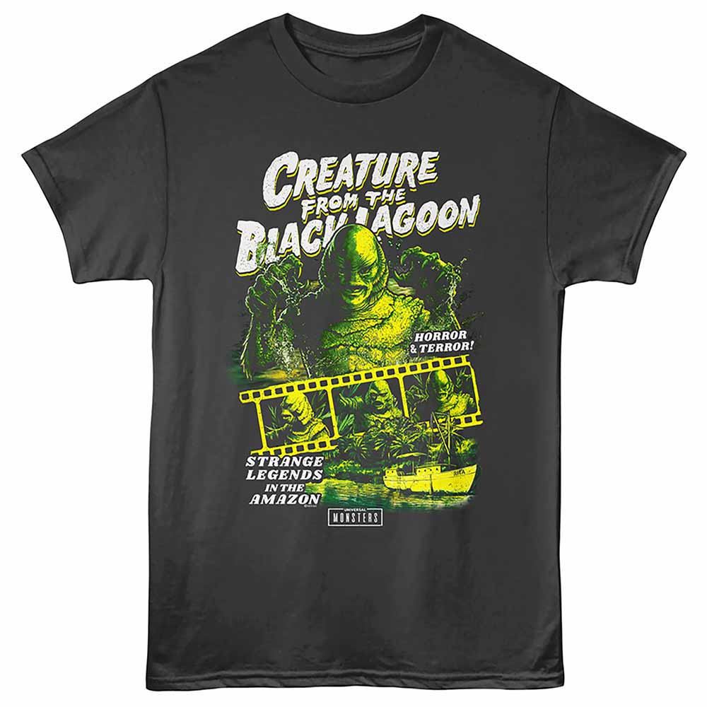 Universal Monsters - Universal Monsters Black Lagoon Reel T-Shirt