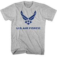 Thumbnail for USAF-LOGO-GRAY HEATHER ADULT S/S TSHIRT