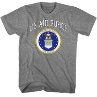 Thumbnail for USAF-SEAL-GRAPHITE HEATHER ADULT S/S TSHIRT