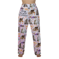 Thumbnail for Always Kiss Your Cat Goodnight Lounge Pants
