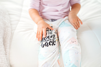 Thumbnail for Briefly Kids | I Love You to the Moon and Back Lounge Pants