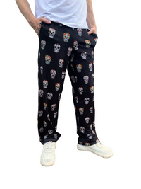 Thumbnail for BRIEF INSANITY Sugar Skull Lounge Pants