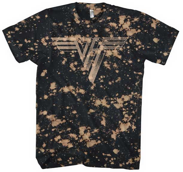 CLASSIC LOGO BLEACH DYE MENS T-SHIRT