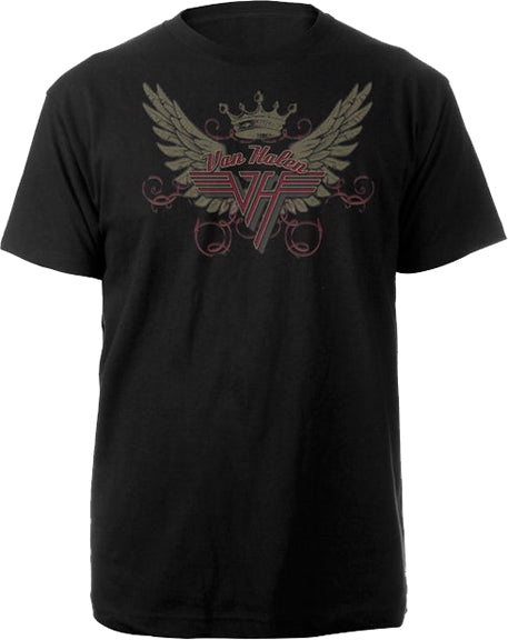 RETAIL WINGS BLACK MENS T-SHIRT