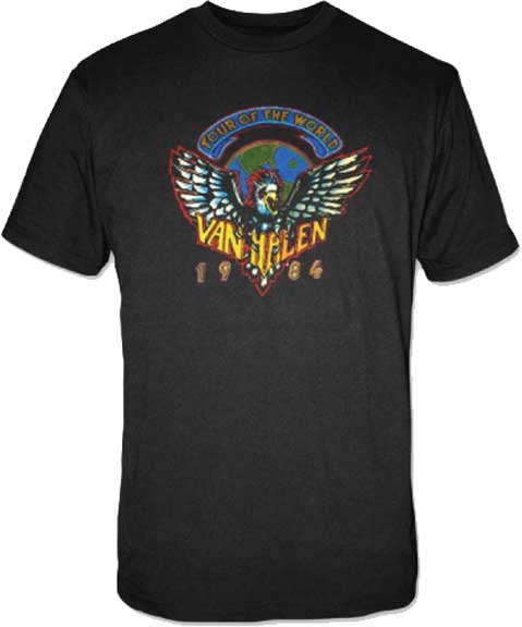 TOUR OF WORLD 1984 MENS T-SHIRT