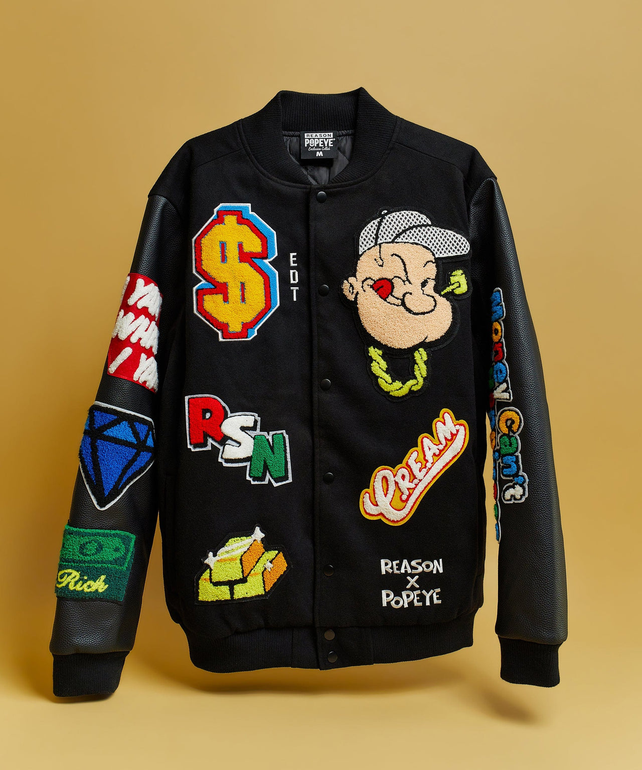 Popeye Wool Varsity Jacket