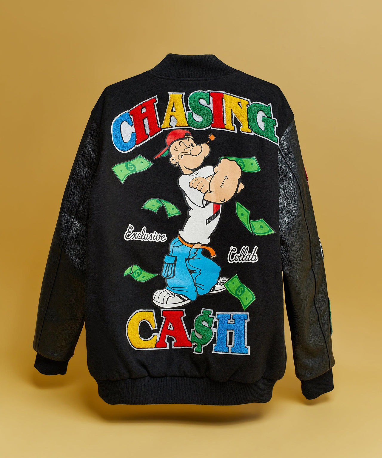 Popeye Wool Varsity Jacket