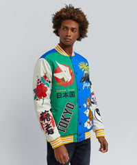 Thumbnail for Japan Poly Varsity Jacket