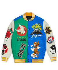 Thumbnail for Japan Poly Varsity Jacket