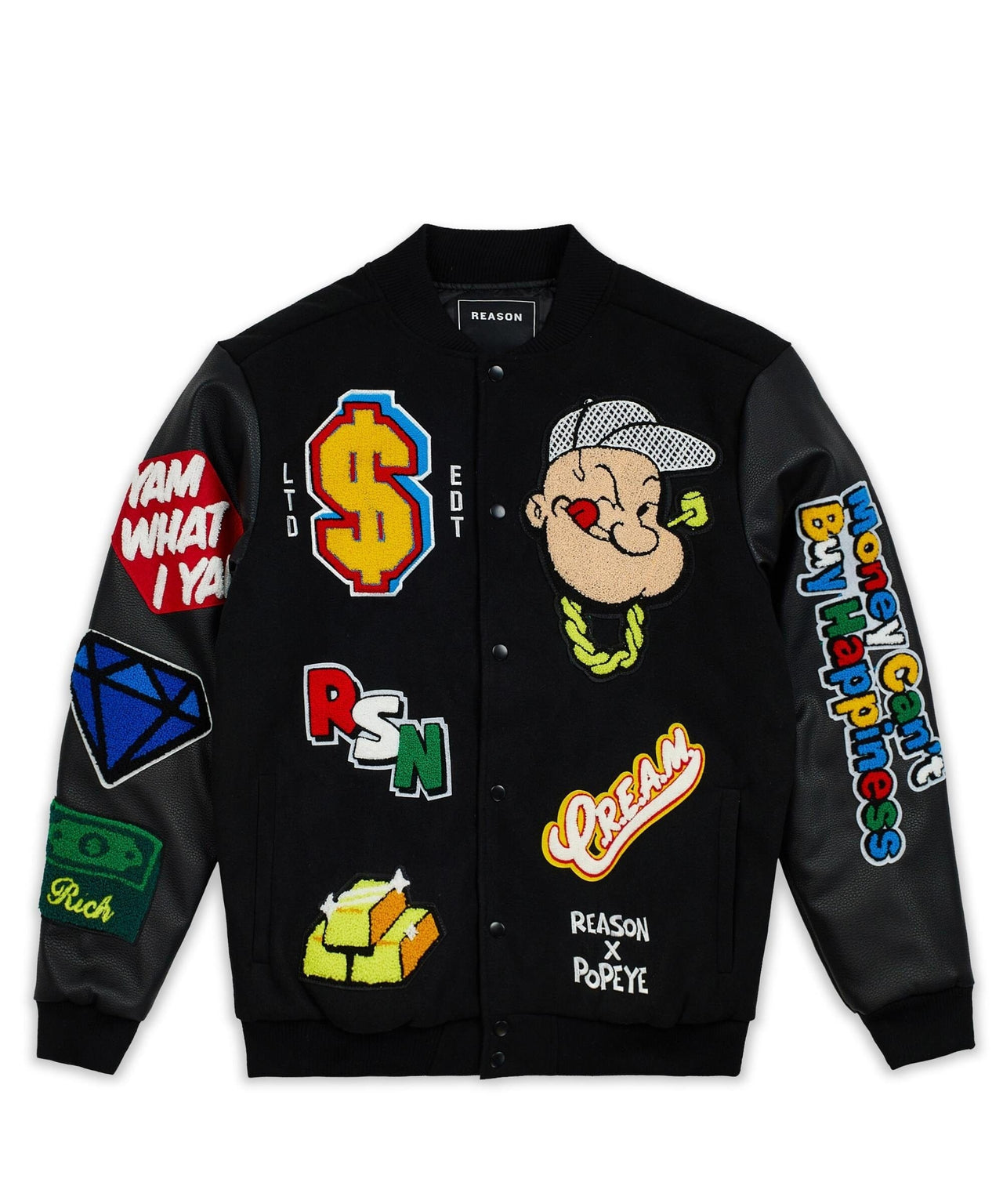 Popeye Wool Varsity Jacket