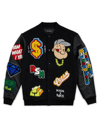 Thumbnail for Popeye Wool Varsity Jacket