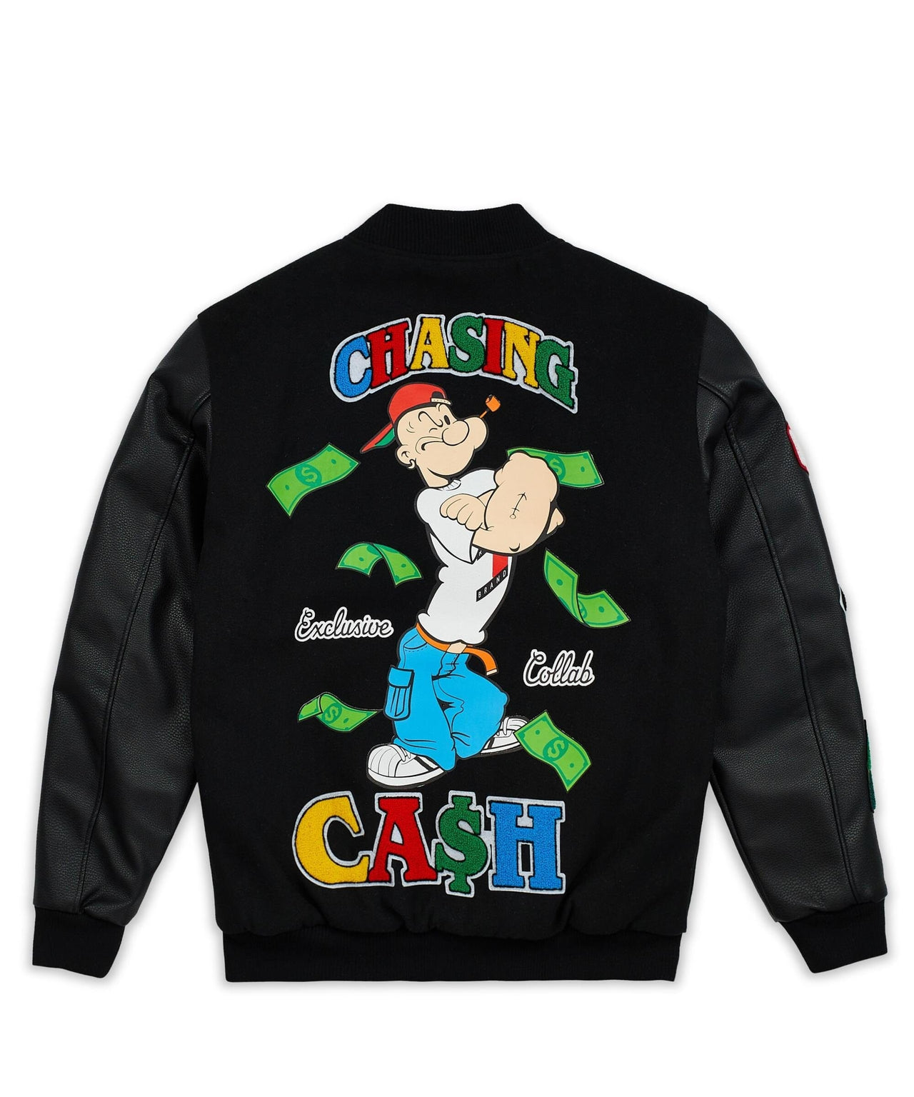 Popeye Wool Varsity Jacket