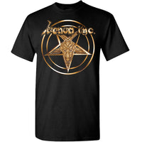 Thumbnail for Venom Inc Pentagram Gold Logo T-Shirt