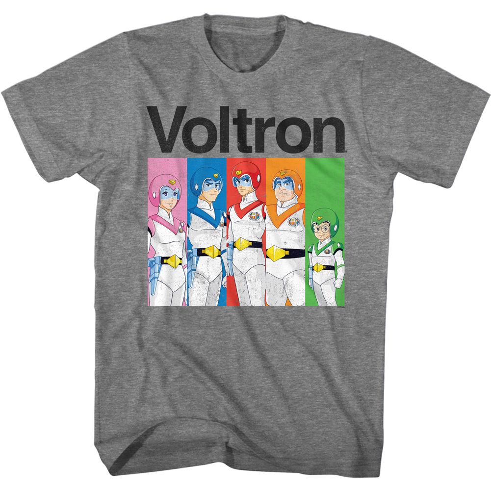 VOLTRON AND COLOR BLOCKS