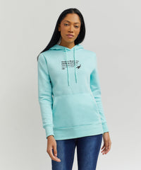 Thumbnail for Women Tokyo Hoodie - Aqua
