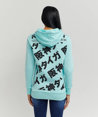 Thumbnail for Women Tokyo Hoodie - Aqua
