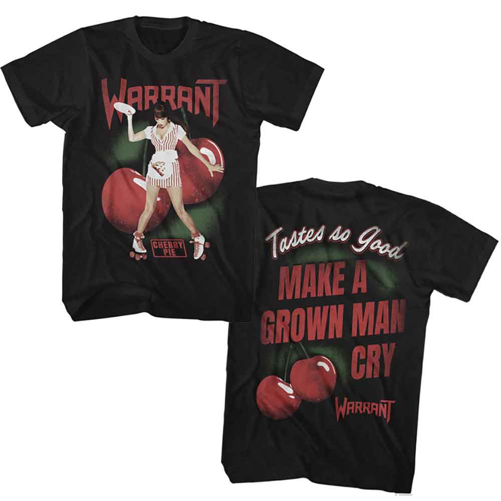 WARRANT-WARRANT TASTES SO GOOD-BLACK ADULT S/S TSHIRT