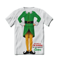 Thumbnail for Raised By Elves Short Sleeve Sleep Shirt