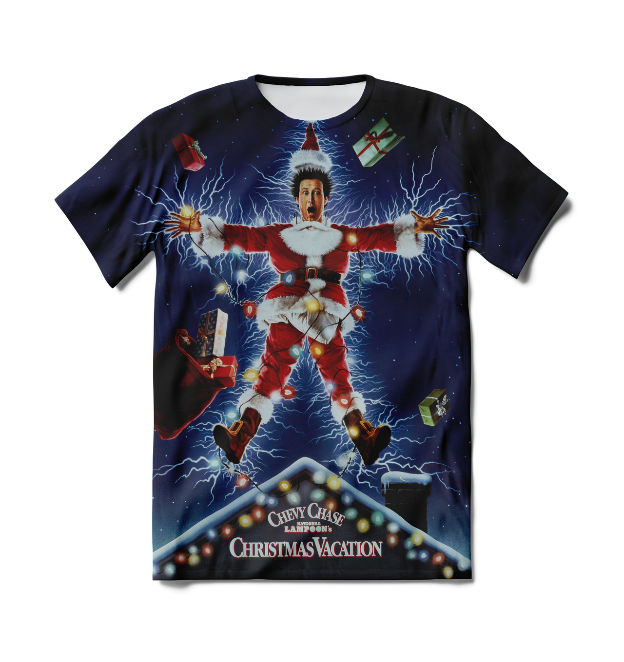 Electrifying Christmas Sleep Shirt