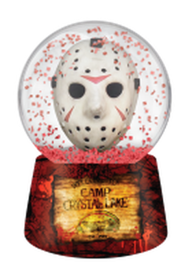 Friday the 13th Camp Crystal Lake Boxed  45mm Light Up Snow Globe – 24 pc ppk ($5.00 each)