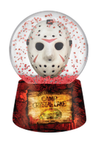 Thumbnail for Friday the 13th Camp Crystal Lake Boxed  45mm Light Up Snow Globe – 24 pc ppk ($5.00 each)
