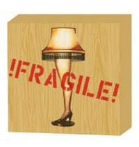 Thumbnail for A Christmas Story Fragile Lamp  6