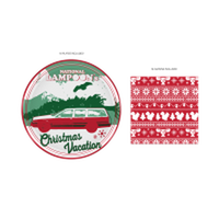 Thumbnail for Christmas Vacation Wagon Tree Scene Sweater Pattern  32ct Paper Napkin and Plate Party Pack – 24 pc ppk ($4.25 each)
