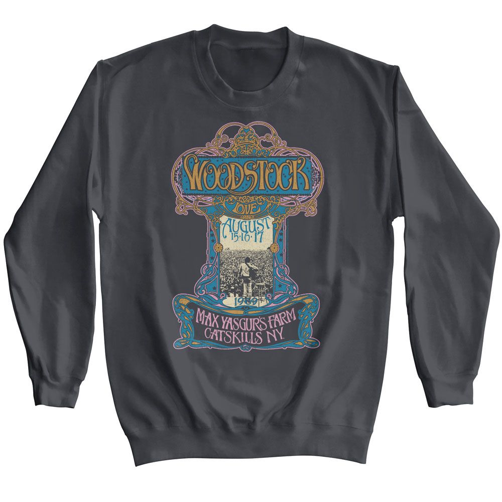 WOODSTOCK NOUVEAU POSTER SWEATSHIRT
