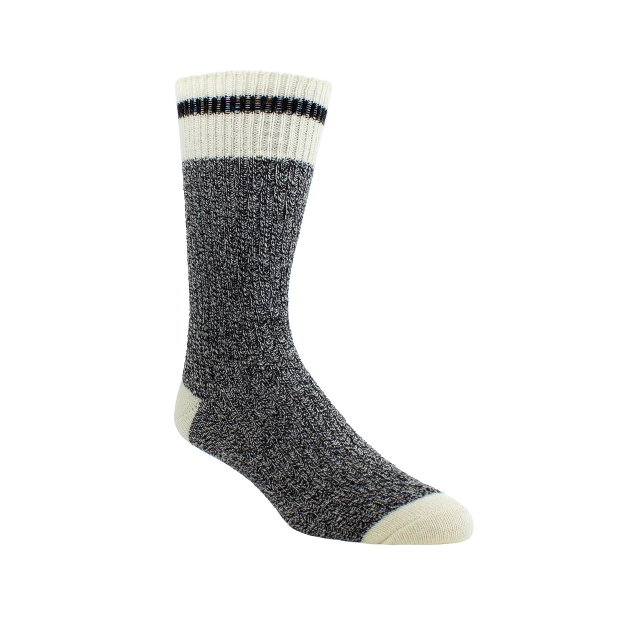 PERRI CASUAL MENS WOOL WORK SOCK , 1 PAIR