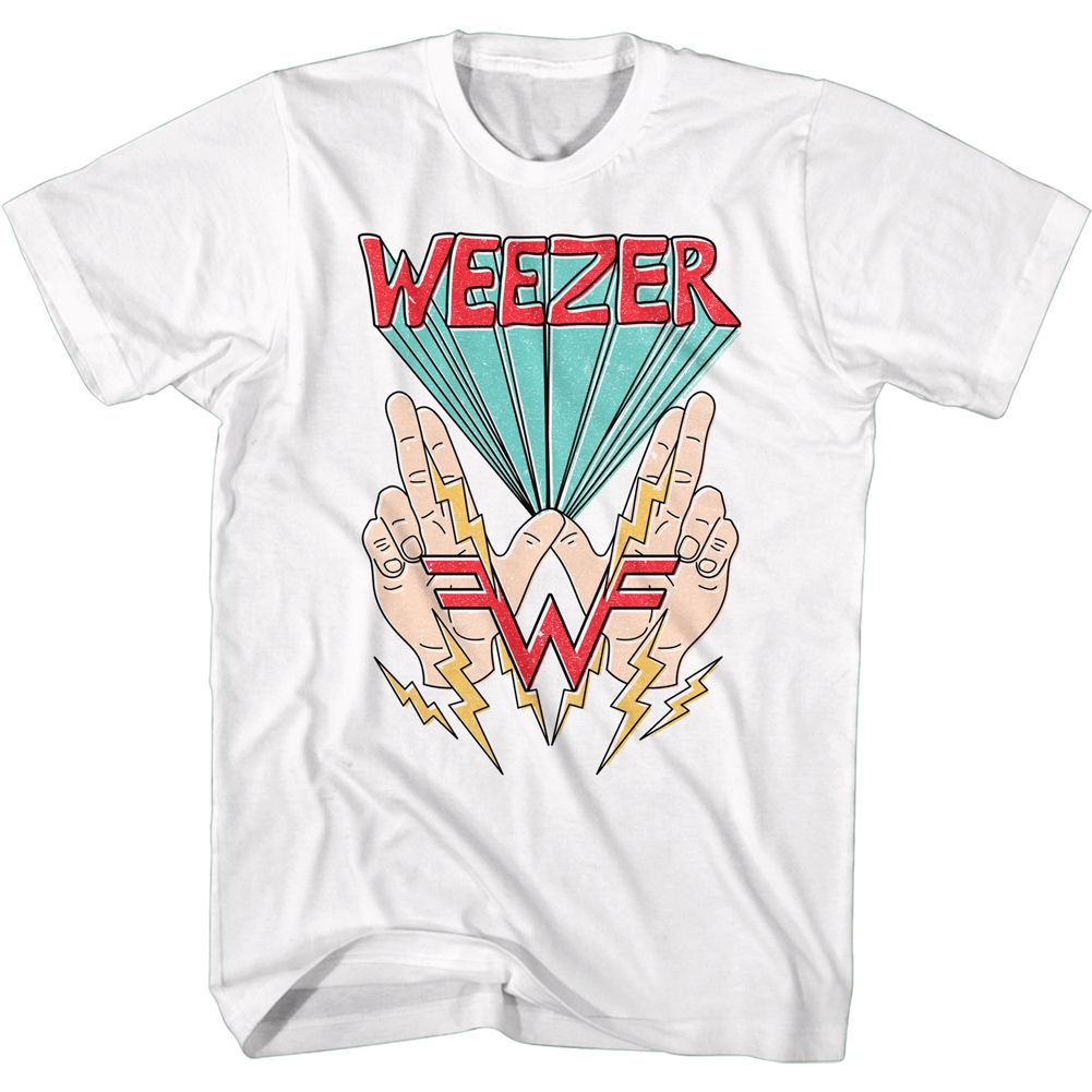 W HANDS AND LIGHTNING
