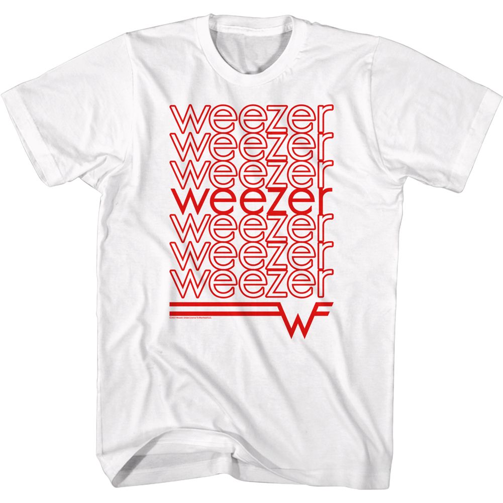 WEEZER REPEATING LOGO
