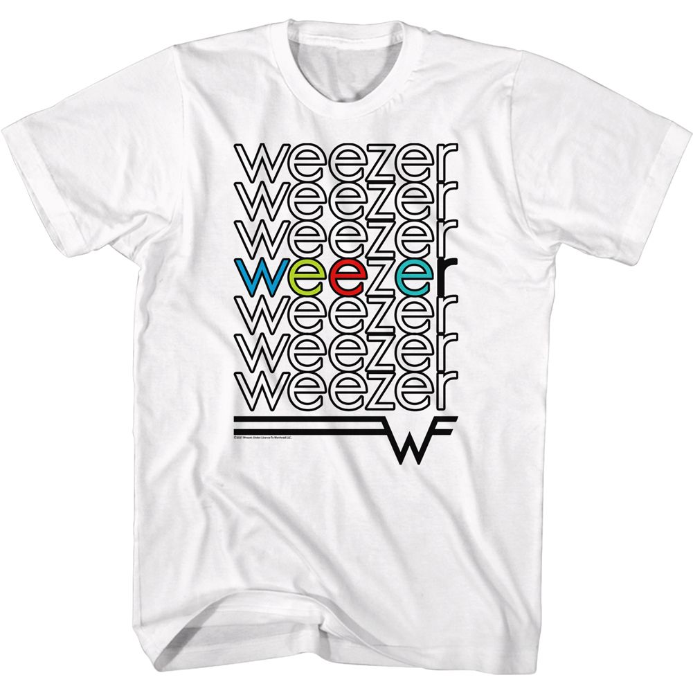 WEEZER REPEAT COLORS