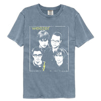 Thumbnail for WEEZER-WEEZER FRAMED-BLUE JEAN ADULT S/S COMFORT COLOR TSHIRT