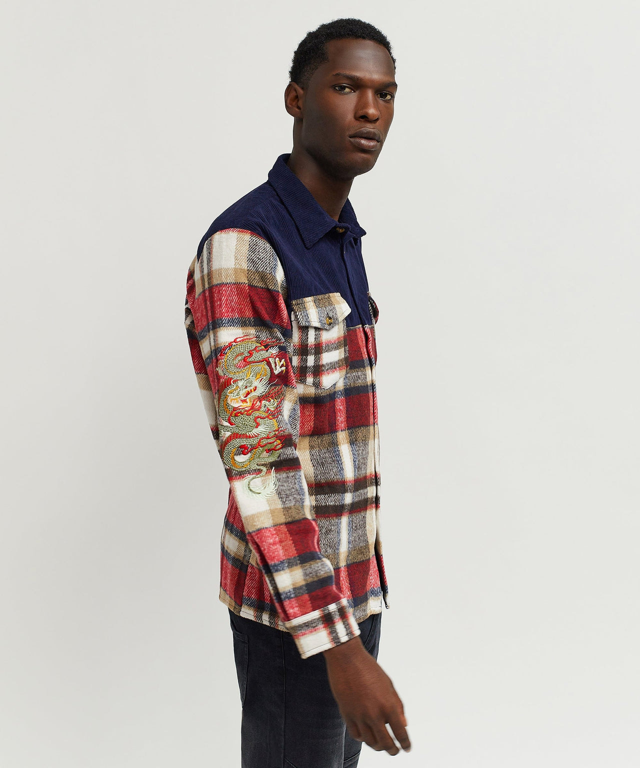 Dragons Embroiderd Overshirt