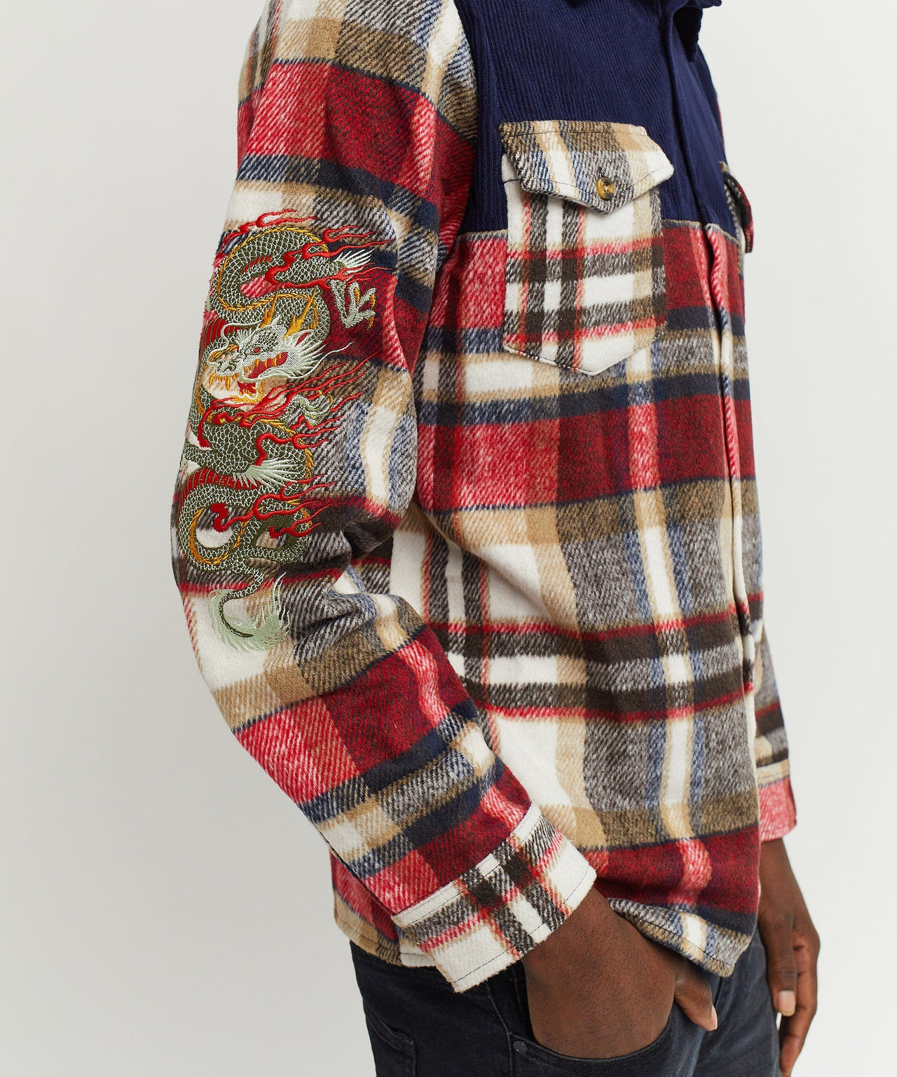 Dragons Embroiderd Overshirt