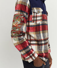 Thumbnail for Dragons Embroiderd Overshirt