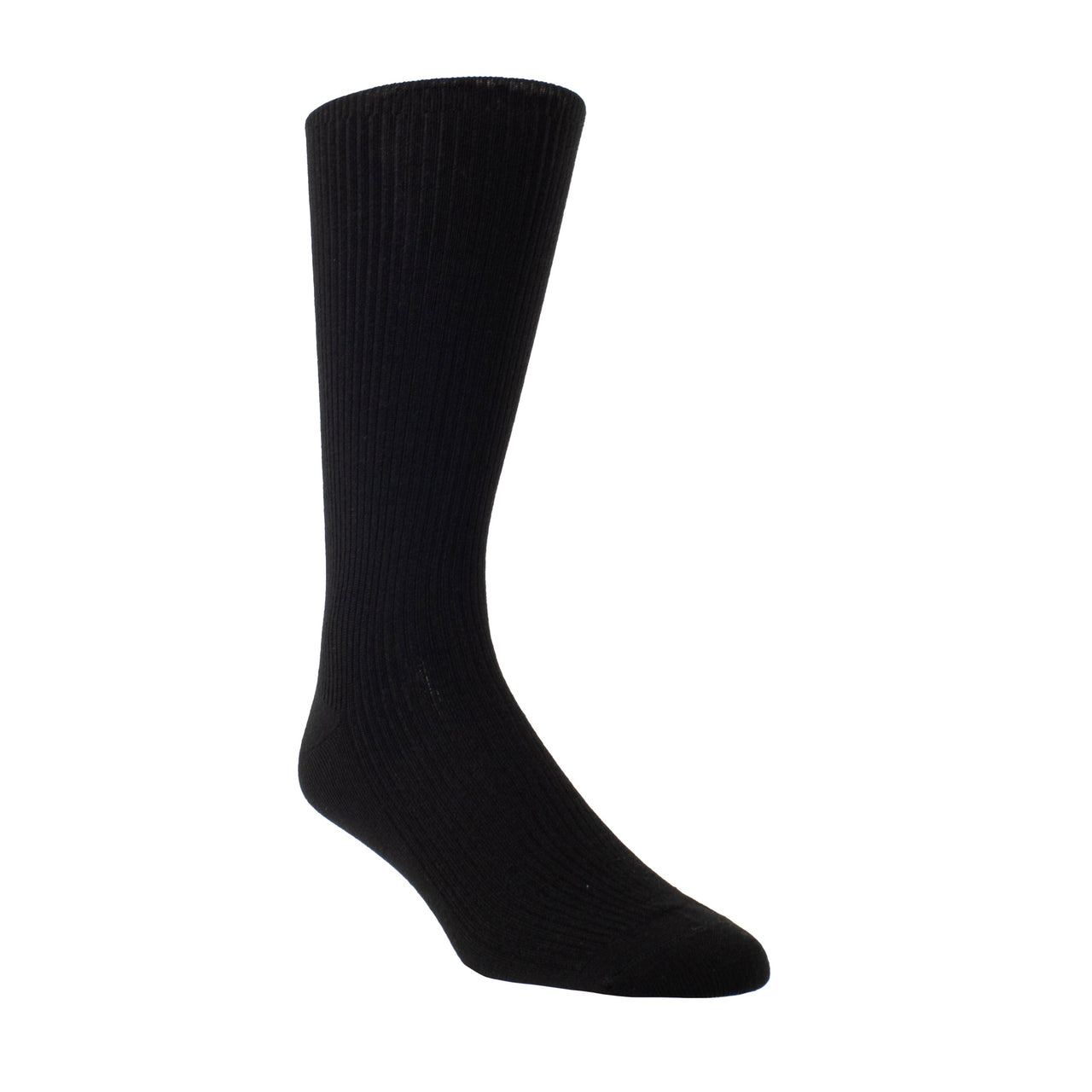 PERRI WELLNESS MENS NON-ELASTIC WOOL CREW, 1 PAIR