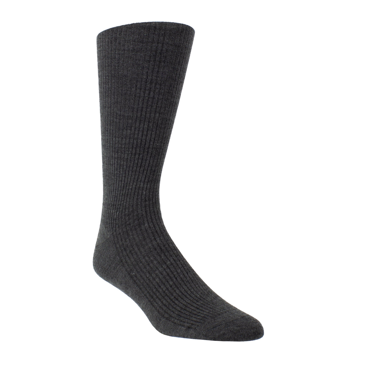 PERRI WELLNESS MENS NON-ELASTIC WOOL CREW, 1 PAIR