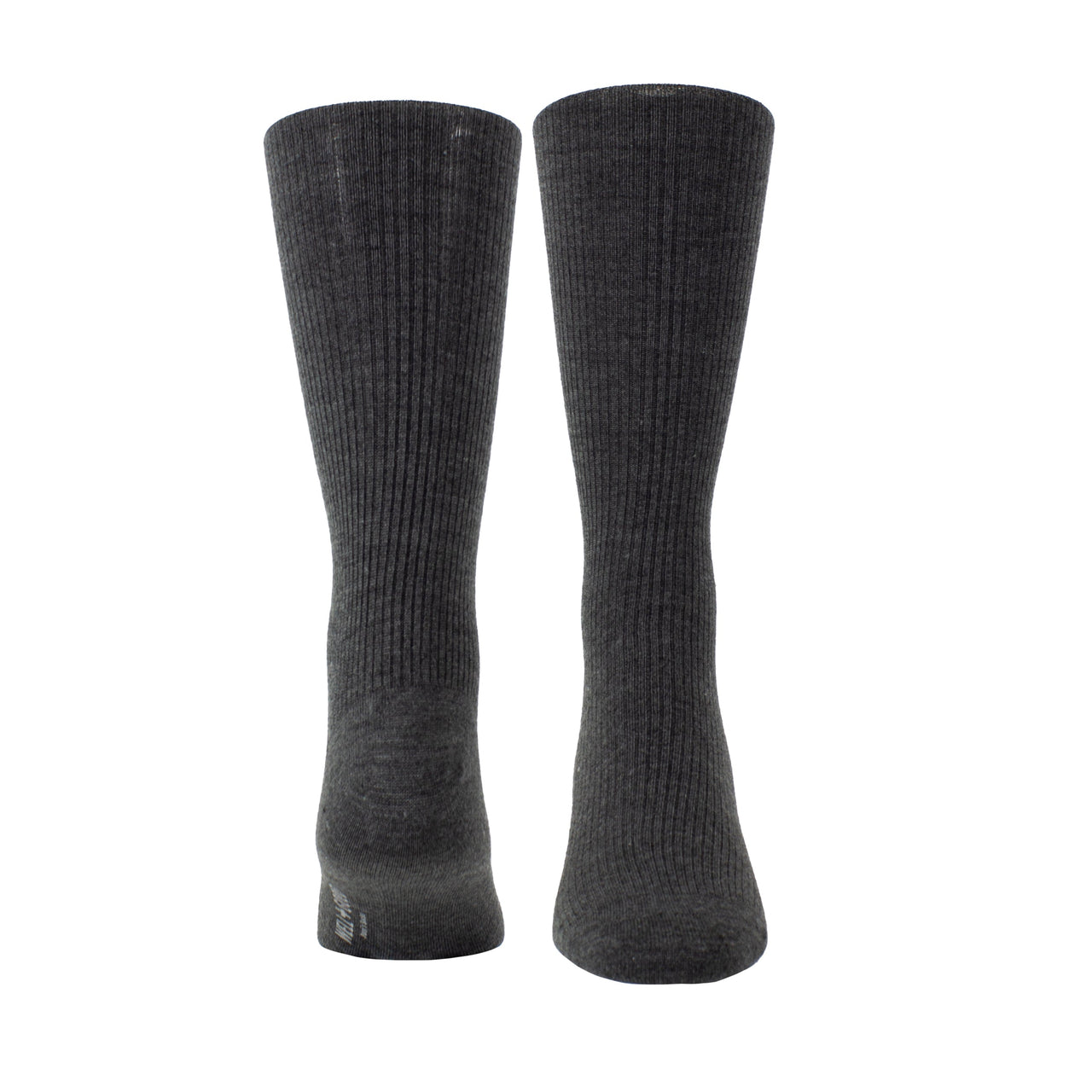 PERRI WELLNESS MENS NON-ELASTIC WOOL CREW, 1 PAIR
