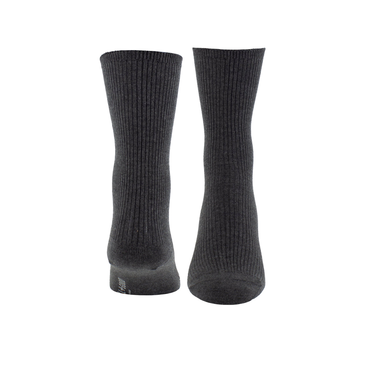 PERRI WELLNESS WOMENS NON-ELASTIC COTTON CREW, 1 PAIR