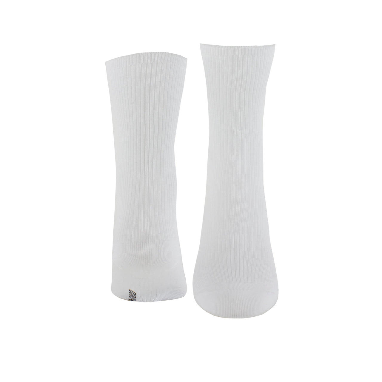 PERRI WELLNESS WOMENS NON-ELASTIC COTTON CREW, 1 PAIR
