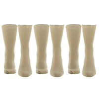 Thumbnail for PERRI WELLNESS NON-ELASTIC COTTON CREW, 3 PAIR